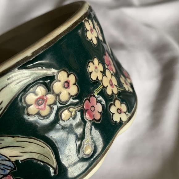 Vintage Floral Chinoiserie Trinket Box - Picture 10 of 15